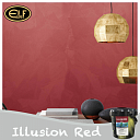 Декоративное покрытие ILLUSION RED 1кг