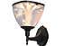 Светильник садово-парковый на солнечной батарее SOLAR Powered Sconce Wall Lamp BLACK 6500K + 3000K (TEKLED) 252-03500
