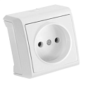 Розетка одинарная Viko Vera Б/З (накладная) 379-36030