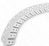 Малярные перфорированные уголки из ПВХ арочные, гибкие (270 см)