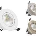LED светильник LCOB10-D09-5-4000-White, 5Вт, 220В, 4000К ELT