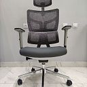 Офисные сеточные кресло для руководителя HB gray