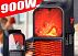 Мини обогреватель с камином Flame handy heater (900 Ватт)