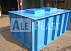 Квадратная пластиковая емкость KBE-01000
