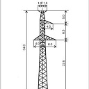 Стальная опора ЛЭП П110-6+4