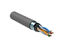 Кабель связи, витая пара F/UTP, кат.6 4x2х23AWG solid, PVC, 305м, серый
