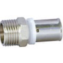 Пресс фитинг L16 x 1/2 M (уп.10)