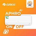 Кондиционер Gree APHRO A1 On/Off 12 белый