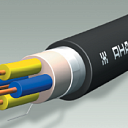 Кабель связи высокочастотный одночетверочный с полиэтиленовой изоляцией