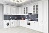 Кухонный гарнитур Оптима цвет Cливочный