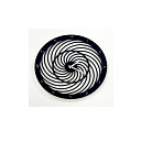 Металлические настенные часы в фоорме Круг