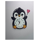 Настенные часы «Пингвин»