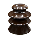 Изолятор ШФ‑10: фарфоровый штыревой изолятор на 10 кВ