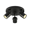 Светильник потолочный SD21441/3, 50W, GU10x3, черный, артикул 172-03076