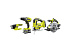 Набор электроинструментов RYOBI R18CK4A-252S ONE+