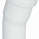 Отвод ПП для внутренней канализации 15° Ду 40 белый OSTENDORF