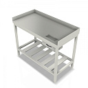 Стол 1000х600х850 из нержавейки для разделки мяса