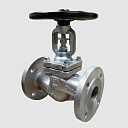 Вентиль запорный нержавеющий 15нж 65нж Ду25 Ру16