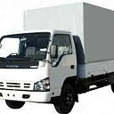 Бортовой грузовик с тентом ISUZU NQR 71PL