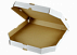 Коробка 40*40*4 см для пиццы со скошенными углами без печати