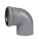 Отвод ПП для внутренней канализации 87° Ду 125 OSTENDORF