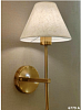 Бра Bronze Wall Light 6779-A White Glass 1xE27 TEKLED 151-20124