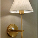 Бра Bronze Wall Light 6779-A White Glass 1xE27 TEKLED 151-20124