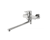 Смеситель CASELA CL72216 (нерж) для ванны с длинным изливом