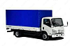 Бортовой грузовик с тентом ISUZU NPR82 (CNG) COMFORT