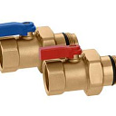 Шаровые краны с нак.гайкой CALEFFI