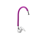 Смеситель ADVANCE ADV 74301-8 (фиолетовый) для кухни с гибким изливом