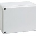 Коробка КМ41261 распаячная для о/п 150х110х85 мм IP44 (RAL7035, гладкие стенки)