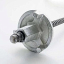 Стяжной винт для крепления опалубки d-17 мм 1 метр с двумя гайками (тайрот)