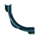 Угловая направляющая для трубы Ø 12-18мм