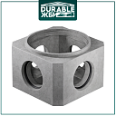 Колодец с отверстием для труб, 1КДК 10.11.5 (Ø3)* диаметр 400, объем 0,94