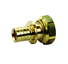 Переход латунный с накидной гайкой GOLDFIX 16х3/4" под евроконус GENERAL FITTINGS