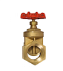 Задвижка клиновая муфтовая латунная DN32 PN16 MAX VALVE
