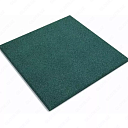 Универсальная резиновая плита "Rubber Max Sport" (490 х 490 х 30 мм) зеленая