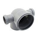 Отвод универсальный 110/50х87,5° (25) VALFEX