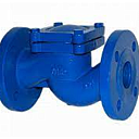 Подъемный валовый запорный клапан