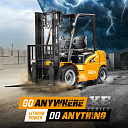 Электрический вилочный погрузчик (Кара, Kara, Auto kara) Hangcha 3.5т