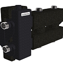 Гидроколлектор с термоизоляцией (1+1+1) 25мм GIDRUSS BM-60-3DU.EPP