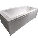 Прямоугольная акриловая ванна 80x130