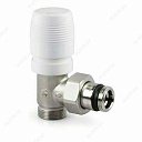 Угловой запорный клапан, соединение для медной или многослойной трубы.