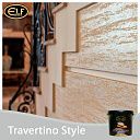 Travertino style - это натуральное известковое покрытие