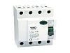 УЗО VTR4-4030 RCCB 4P 40A 30mA (VIKO) 