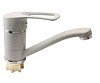 Смеситель ADVANCE ADV 73313P (серый) для кухни с коротким изливом