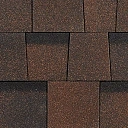 Ламинированная черепица серия Dragon Standard, тёмно-коричневый