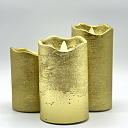 Электронная свеча на батарейках Gold