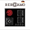 Газовая плита + индукционная Bergamo GH-4850GCD